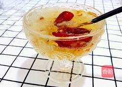 鲜炖桃胶皂角米银耳糖水的做法图解8