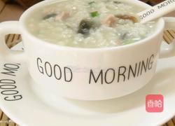 皮蛋瘦肉粥的做法图解7