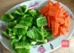 青椒炒香菇的做法图解4