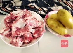 土豆烧排骨的做法图解2