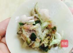生煎槐花饺子的做法图解4