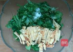 香菜拌鸡蛋的做法图解7
