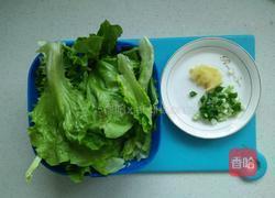 蚝油生菜的做法图解2
