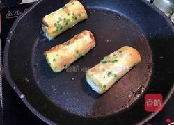香葱热狗吐司卷的做法图解7