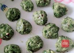 青汁珍珠丸子的做法图解3