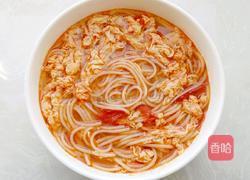 红油番茄鸡蛋汤面的做法图解8