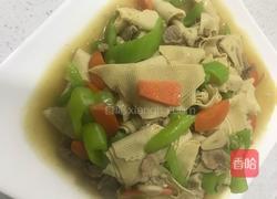 尖椒干豆腐的做法图解4