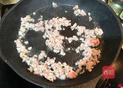 肉末甜豆的做法图解2