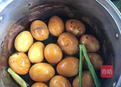 五香卤蛋，兰花干的做法图解3