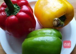 彩椒蒸肉蛋的做法图解1