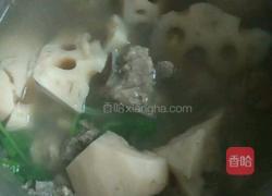 莲藕汤的做法图解4