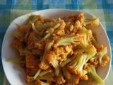 菜花炒鸡蛋