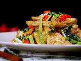 外酥里嫩的煎豆腐