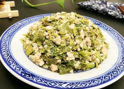 香椿拌豆腐