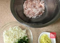 嫩冬尖肉末馅的做法图解2