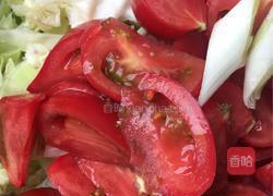 大头菜炒柿子的做法图解1