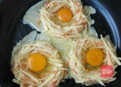 土豆丝鸡蛋饼的做法图解7