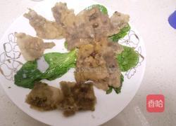叶鱼肉渣葱香饼的做法图解3