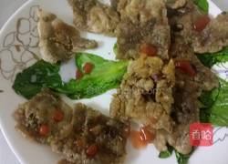 叶鱼肉渣葱香饼的做法图解4