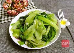 蚝油生菜的做法图解7