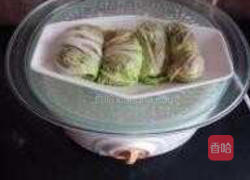 小白菜卷的做法图解4
