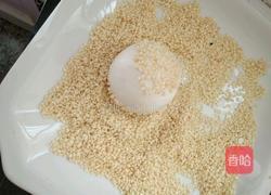 红豆沙馅麻球的做法图解5
