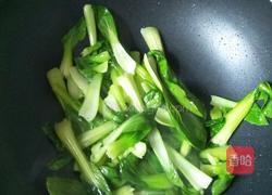 豆饼炒青菜的做法图解8