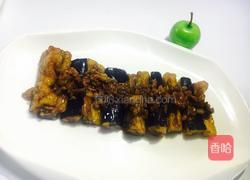 红烧茄子酿肉末的做法图解7