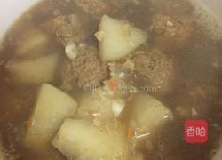 雪梨肉丸汤的做法图解8