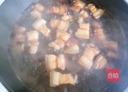 红烧肉焖蒜薹的做法图解14