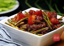 红烧肉焖蒜薹的做法图解20