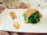 麻酱菠菜墩