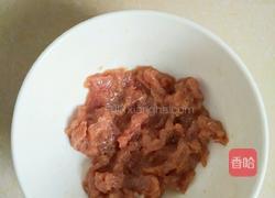 炒水芹肉丝的做法图解4