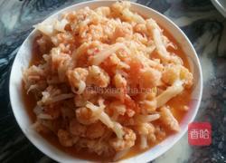 西红柿炒菜花的做法图解6