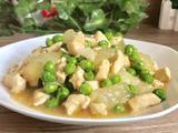 青豆烧冬瓜鸡丁