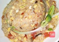 香菇蛋炒饭的做法图解14