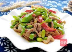 毛豆米炒肉丝的做法图解9