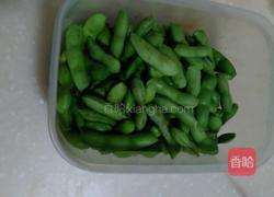 香辣毛豆的做法图解1