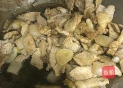 秋葵炒肉的做法图解3