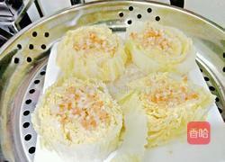 蒜蓉粉丝蒸娃娃菜的做法图解5