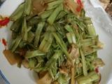 通菜梗炒酸笋