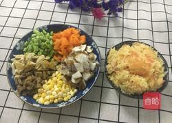 苋菜田园炒饭的做法图解12
