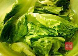 清炒生菜的做法图解1