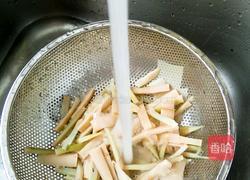 野小笋煮豆腐的做法图解3