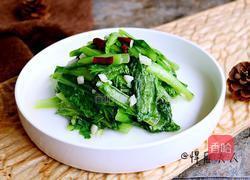 炝炒小白菜的做法图解7
