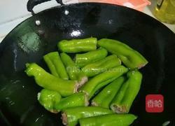 尖椒包肉的做法图解4