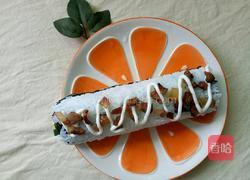 腊味芝士寿司的做法图解5