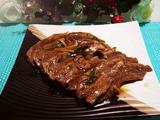 扒牛肉条