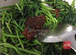 豆酱炒薯苗的做法图解4
