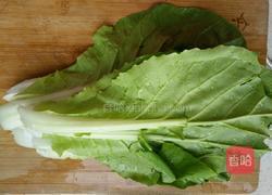 醋溜小白菜的做法图解1